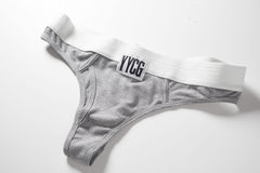 Ribbed Thong flat-lay product photo